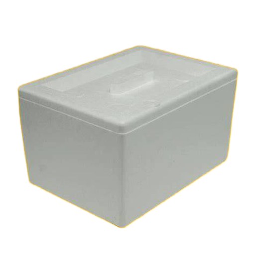 Caja térmica de tecnopor